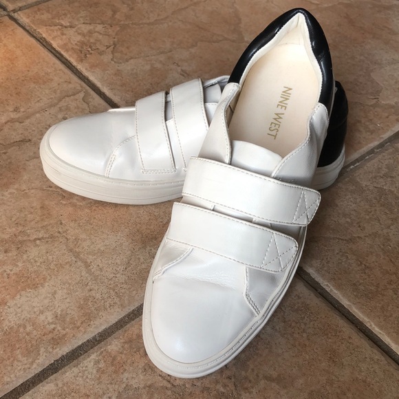 nine west velcro sneakers
